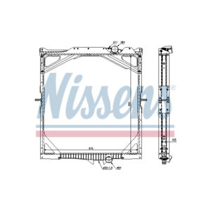 NISSENS RADIATOR TO SUIT VOLVO