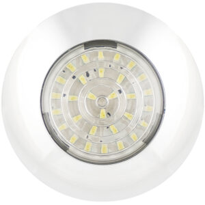 Round Interior Lamp - White