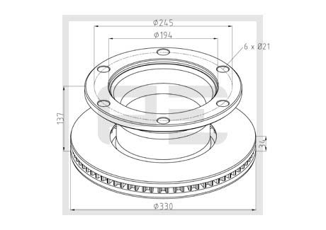 Brake disc