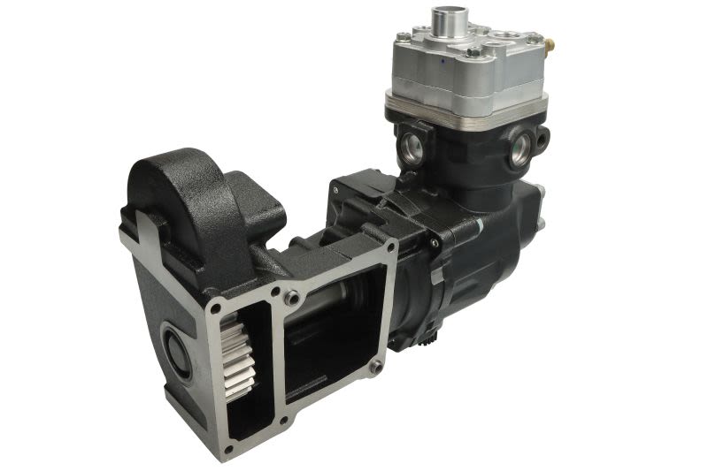 Compressor, compressed-air system