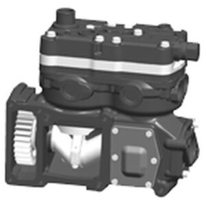 Compressor, compressed-air system