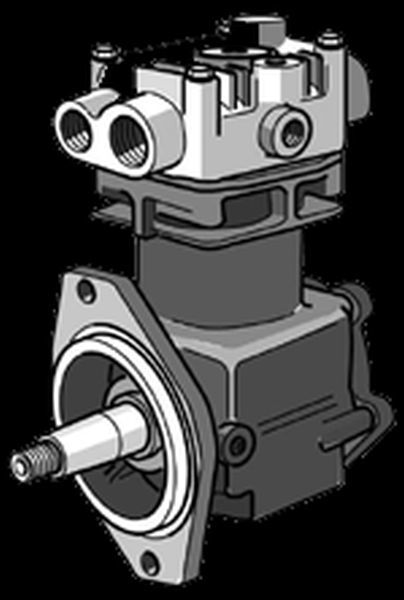 Compressor, compressed-air system