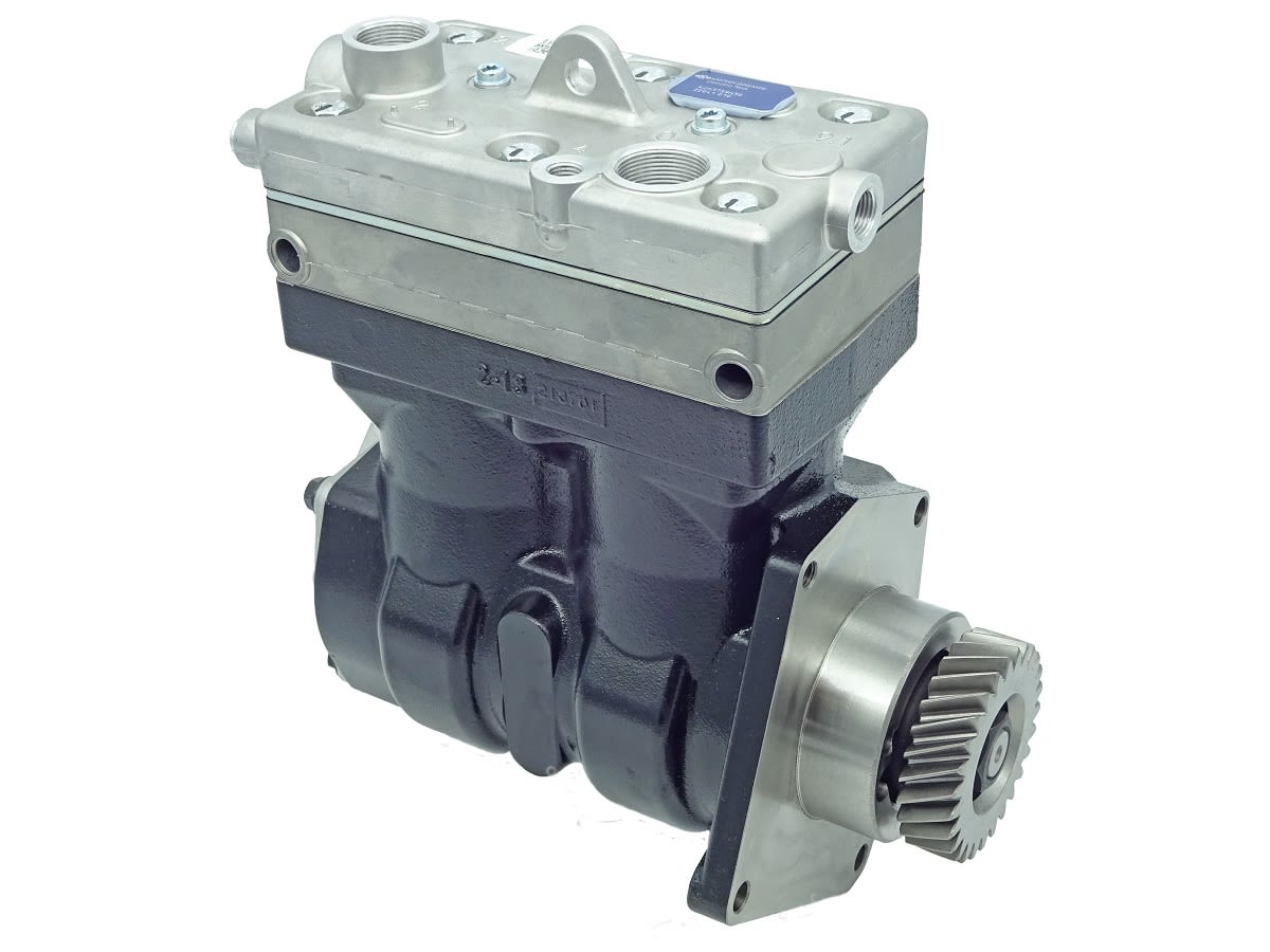Compressor, compressed-air system
