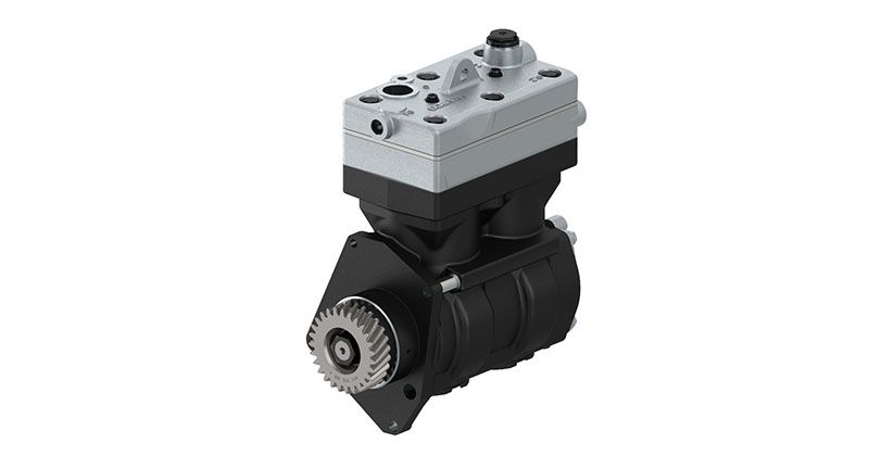 Compressor, compressed-air system