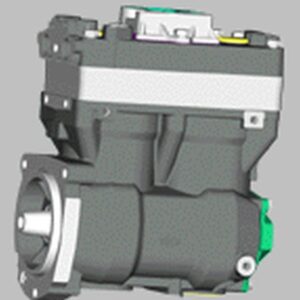 Compressor, compressed-air system