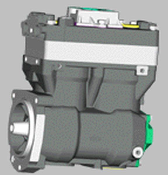 Compressor, compressed-air system