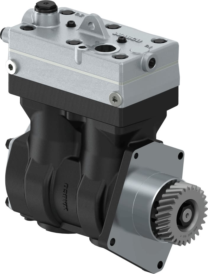 Compressor, compressed-air system