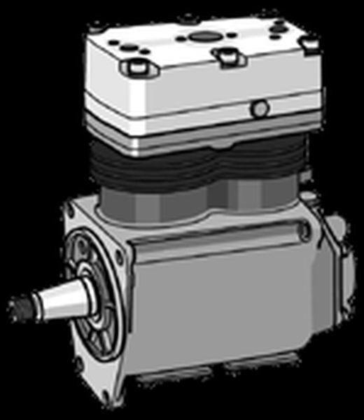Compressor, compressed-air system