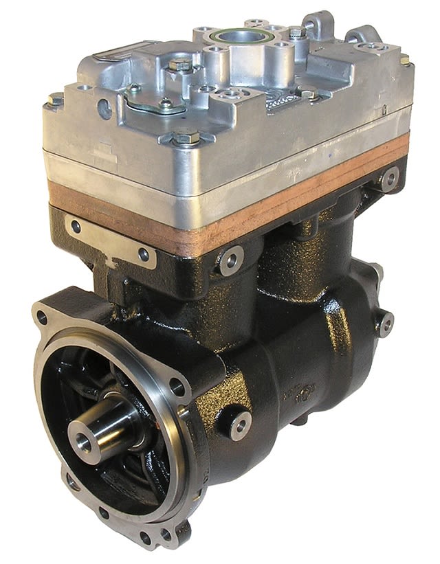 Compressor, compressed-air system