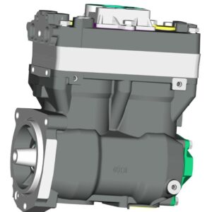 Compressor, compressed-air system