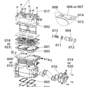 Repair Kit, air compressor