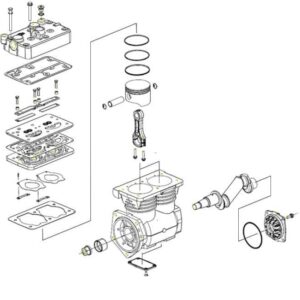 Cylinder Head, air compressor