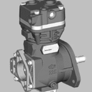 Compressor, compressed-air system