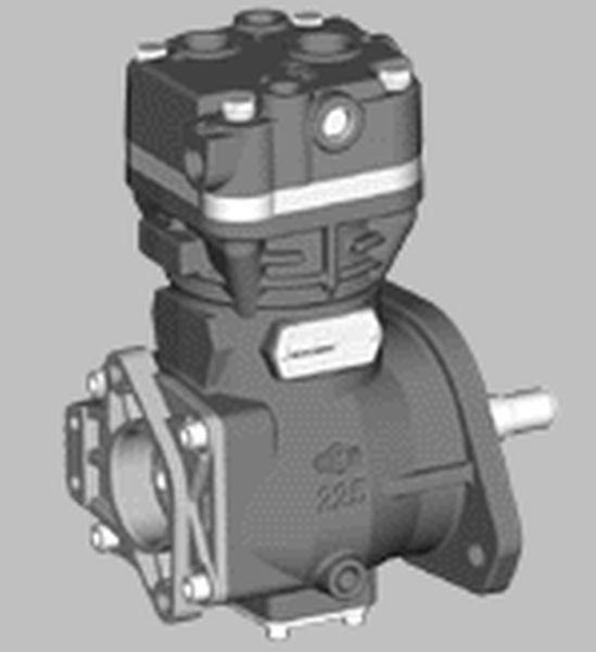 Compressor, compressed-air system