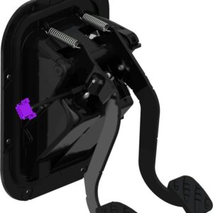 Brake-clutch pedal set