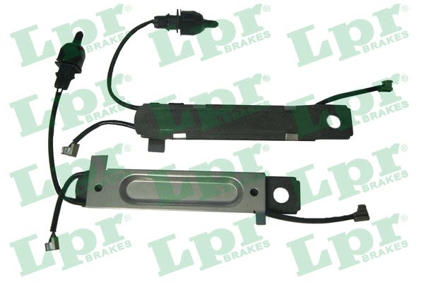 Warning Contact, brake pad wear