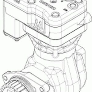 Compressor, compressed-air system