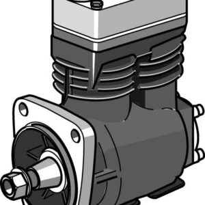 Compressor, compressed-air system