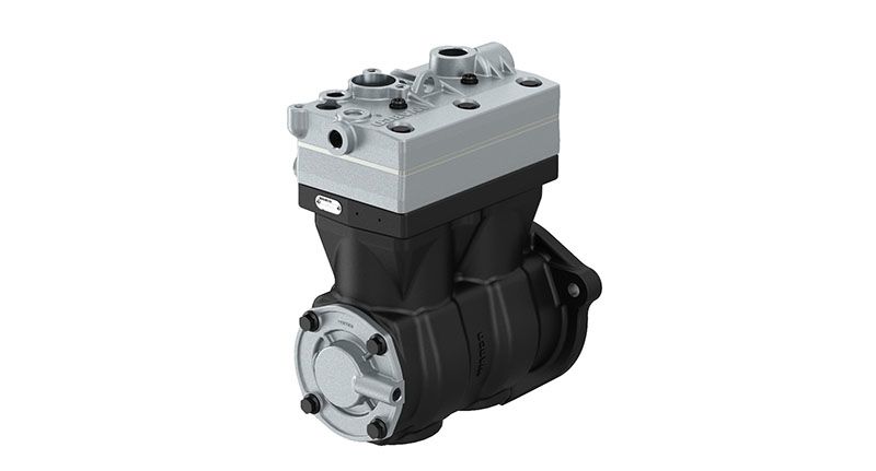 Compressor, compressed-air system
