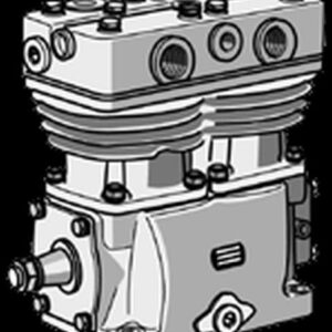 Compressor, compressed-air system