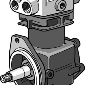 Compressor, compressed-air system