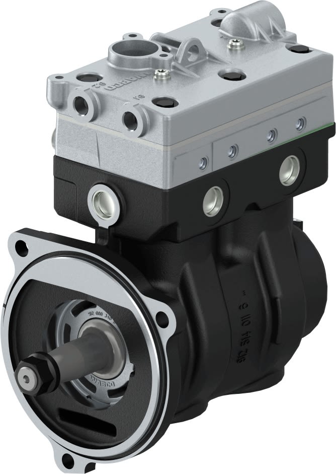 Compressor, compressed-air system