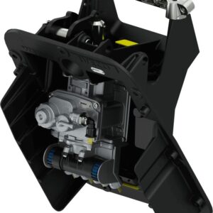 Brake-clutch pedal set