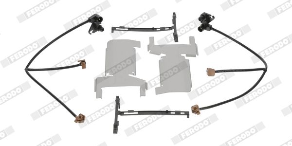 Warning Contact, brake pad wear
