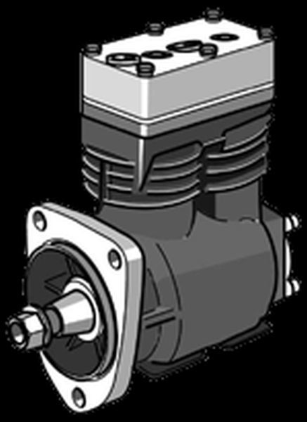 Compressor, compressed-air system