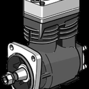 Compressor, compressed-air system