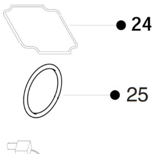 Repair Kit, service brake brake valve