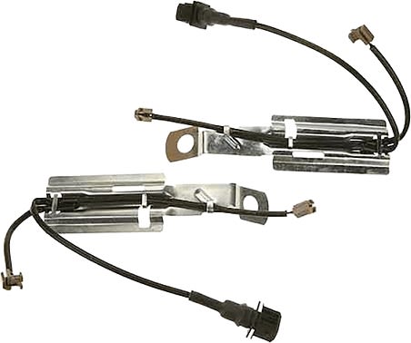 Warning Contact, brake pad wear