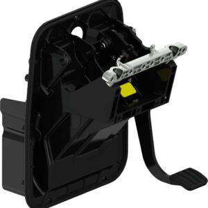 Brake-clutch pedal set