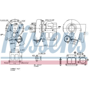 NISSENS TURBO TO SUIT MAN