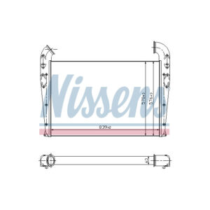 NISSENS INTERCOOLER TO SUIT SCANIA