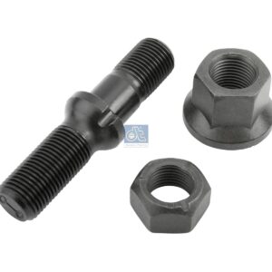 DT Spare Parts 10.10010 Wheel bolt, complete, M22 x 2, LTh1: 43 mm, LTh2: 28 mm, Lu: 48 mm, D: 32 mm, L: 110 mm, 10.9
