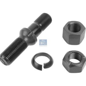 DT Spare Parts 10.10040 Wheel bolt, complete, M22 x 2, LTh1: 43 mm, LTh2: 28 mm, Lu: 48 mm, D: 32 mm, L: 110 mm, 10.9