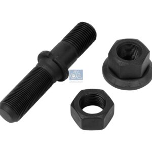 DT Spare Parts 10.10041 Wheel bolt, complete, M22 x 2, LTh1: 50 mm, M22 x 1,5, LTh2: 26 mm, D: 32 mm, L: 114 mm, L1: 49 mm, L2: 60 mm, 10.9