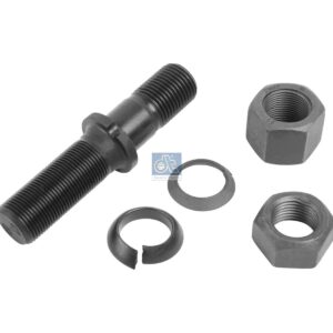 DT Spare Parts 10.10044 Wheel bolt, complete, M22 x 2, LTh1: 50 mm, M22 x 1,5, LTh2: 26 mm, D: 32 mm, L: 114 mm, L1: 49 mm, L2: 60 mm, 10.9