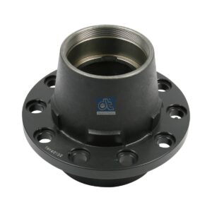 DT Spare Parts 10.10401 Wheel hub, without bearings, d1: 120 mm, d2: 150 mm, D: 270 mm, 10 bores, b: 22 mm, P: 225 mm, M125 x 2, H: 205 mm