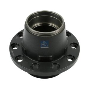 DT Spare Parts 10.10402 Wheel hub, without bearings, d1: 120 mm, d2: 150 mm, D: 270 mm, 10 bores, b: 22 mm, P: 225 mm, M135 x 2, H: 206 mm
