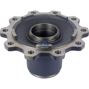 DT Spare Parts 10.10404 Wheel hub, without bearings, d1: 110 mm, d2: 130 mm, D: 380 mm, 10 bores, b: 22 mm, P: 335 mm, M125 x 2, H: 217 mm