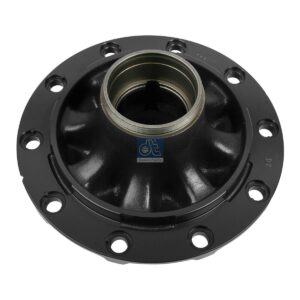 DT Spare Parts 10.10409 Wheel hub, without bearings, d1: 110 mm, d2: 130 mm, D: 380 mm, 10 bores, b: 22 mm, P: 335 mm, M125 x 2, H: 194 mm