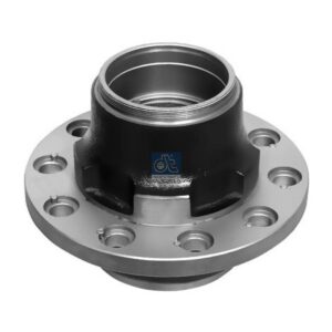 DT Spare Parts 10.10417 Wheel hub, without bearings, d1: 110 mm, d2: 130 mm, D: 270 mm, 10 bores, b: 22 mm, P: 225 mm, M125 x 2, H: 194 mm