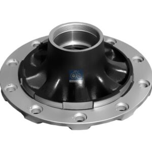 DT Spare Parts 10.10420 Wheel hub, without bearings, d1: 110 mm, d2: 130 mm, D: 380 mm, 10 bores, b: 22 mm, P: 335 mm, M115 x 3, H: 210 mm