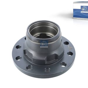 DT Spare Parts 10.10437 Wheel hub, without bearings, d1: 110 mm, d2: 130 mm, D: 270 mm, 10 bores, b: 22 mm, P: 225 mm, M125 x 2, H: 193 mm