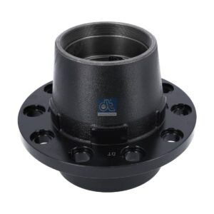 DT Spare Parts 10.10590 Wheel hub, without bearings, d1: 120 mm, d2: 150 mm, D: 270 mm, 10 bores, b: 22 mm, P: 225 mm, M125 x 2, H: 205 mm