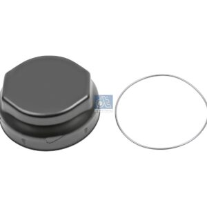 DT Spare Parts 10.10604 Hub cover, d: 137 mm, D: 142.6 mm, H: 56.3 mm