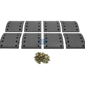 DT Spare Parts 10.13003 Drum brake lining kit, axle kit - oversize, W: 180 mm, S: 18.5 mm