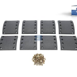 DT Spare Parts 10.13018 Drum brake lining kit